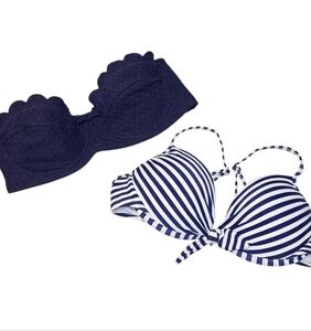 Two Women's Swim Tops - Kate Spade & Xhileration, Size Large